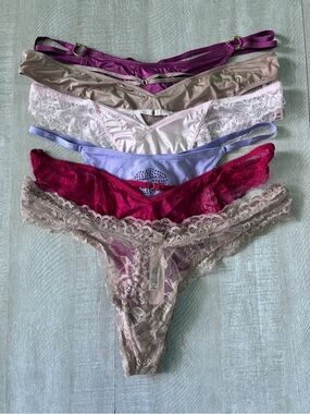 Victoria’s Secret Pink Thong Panty Bundle XL